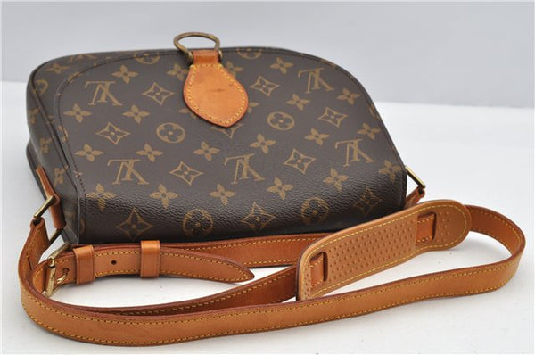 Authentic Louis Vuitton Monogram Saint Cloud GM M51242 Shoulder Cross Bag K4654