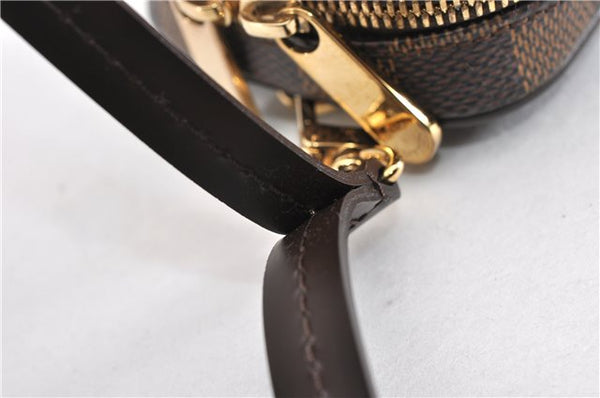 Authentic Louis Vuitton Damier Etui Okapi PM Camera Case Pouch N61738 LV K4656