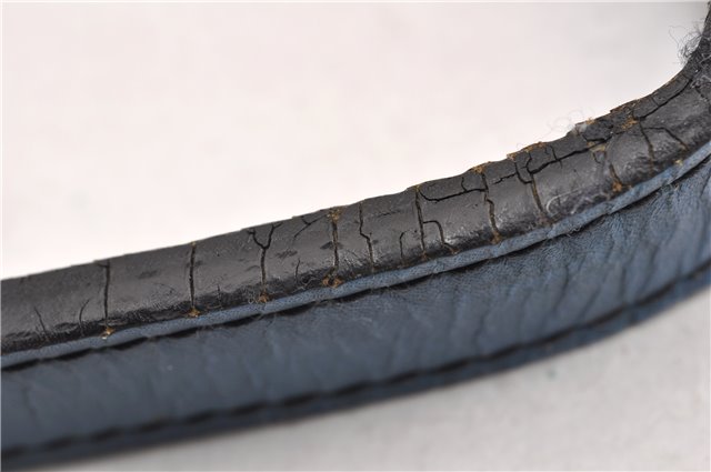 Authentic Louis Vuitton Epi Petit Noe Shoulder Drawstring Bag M44105 Blue K4659