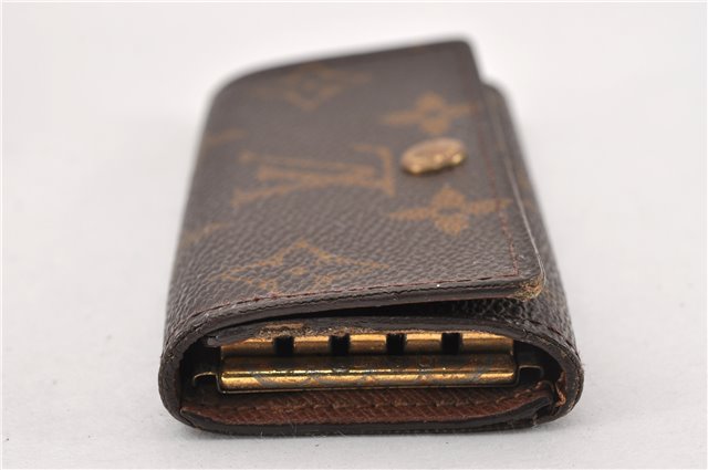 Authentic Louis Vuitton Monogram Multicles 4 Four Hooks Key Case M62631 LV K4660