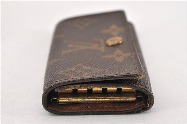 Authentic Louis Vuitton Monogram Multicles 4 Four Hooks Key Case M62631 LV K4660