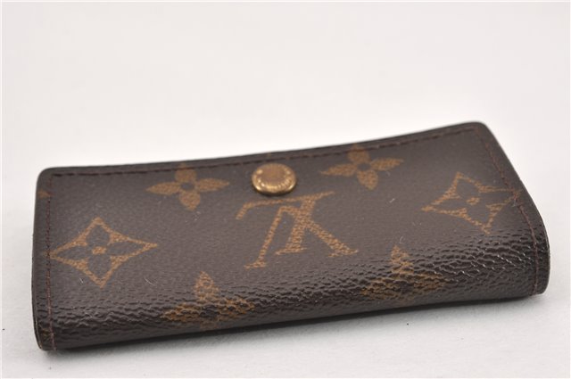 Authentic Louis Vuitton Monogram Multicles 4 Four Hooks Key Case M62631 LV K4660