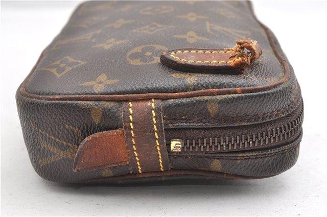 Auth Louis Vuitton Monogram Marly Bandouliere Shoulder Bag M51828 Junk K4661