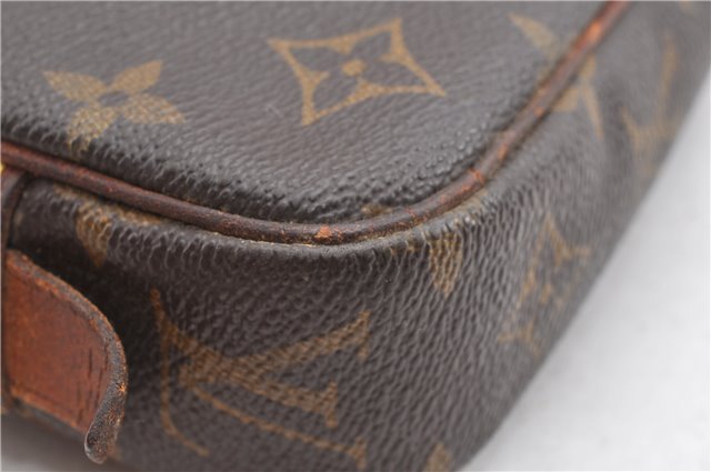 Auth Louis Vuitton Monogram Marly Bandouliere Shoulder Bag M51828 Junk K4661