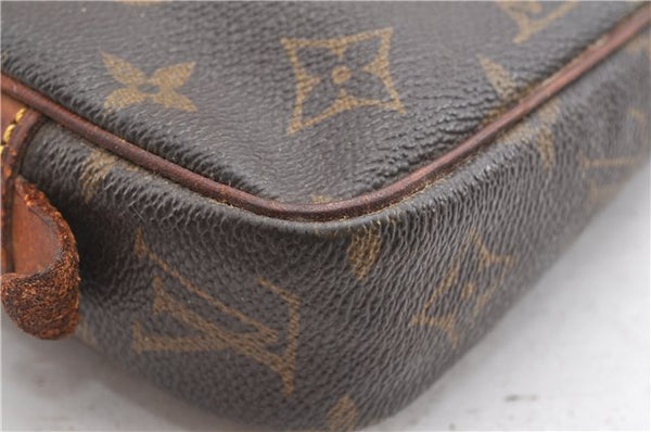 Auth Louis Vuitton Monogram Marly Bandouliere Shoulder Bag M51828 Junk K4661