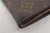 Authentic Louis Vuitton Monogram Porte Monnaie Billets Wallet M61660 LV K4664