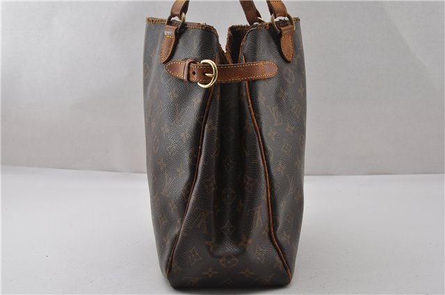 Authentic Louis Vuitton Monogram Batignolles Vertical Tote Bag M51153 LV K4666