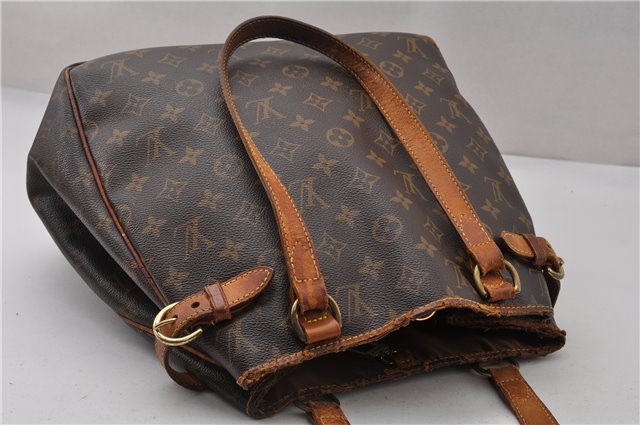 Authentic Louis Vuitton Monogram Batignolles Vertical Tote Bag M51153 LV K4666