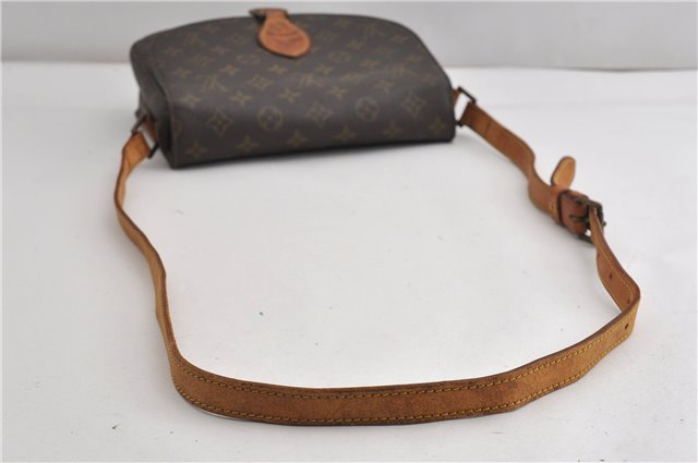 Auth Louis Vuitton Monogram Saint Cloud GM Shoulder Cross Bag Old Model LV K4671