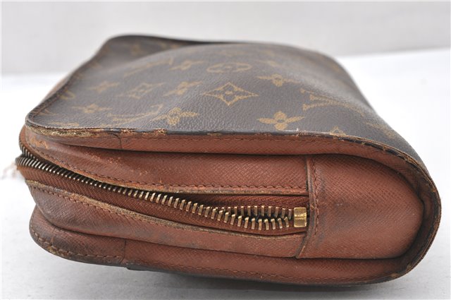 Authentic Louis Vuitton Monogram Orsay Clutch Hand Bag Purse M51790 Junk K4674