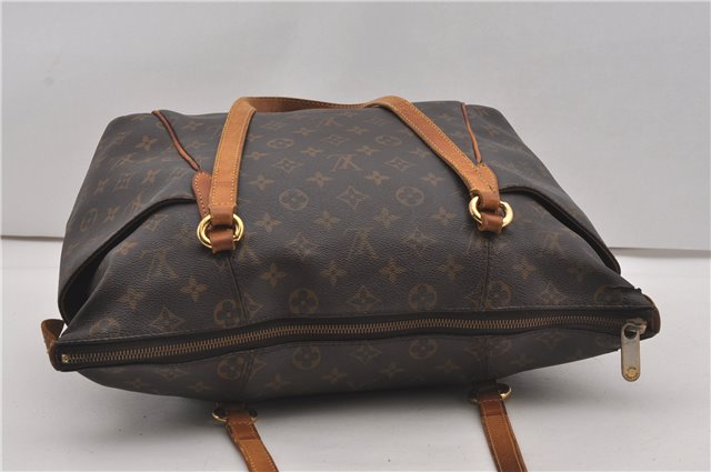 Authentic Louis Vuitton Monogram Totally MM Shoulder Tote Bag M41015 LV K4677