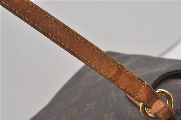 Authentic Louis Vuitton Monogram Totally MM Shoulder Tote Bag M41015 LV K4677