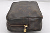Auth Louis Vuitton Monogram Trousse Toilette 23 Clutch Hand Bag M47524 LV K4678