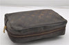 Auth Louis Vuitton Monogram Trousse Toilette 23 Clutch Hand Bag M47524 LV K4678