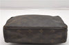 Auth Louis Vuitton Monogram Trousse Toilette 23 Clutch Hand Bag M47524 LV K4678
