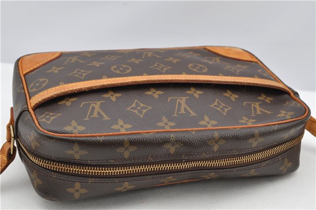 Authentic Louis Vuitton Monogram Trocadero 27 Shoulder Cross Bag M51274 LV K4679