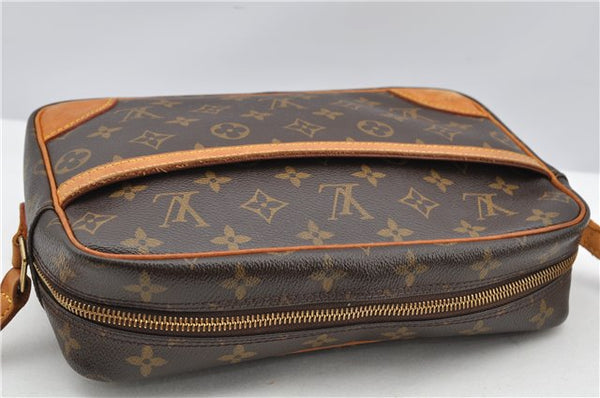 Authentic Louis Vuitton Monogram Trocadero 27 Shoulder Cross Bag M51274 LV K4679