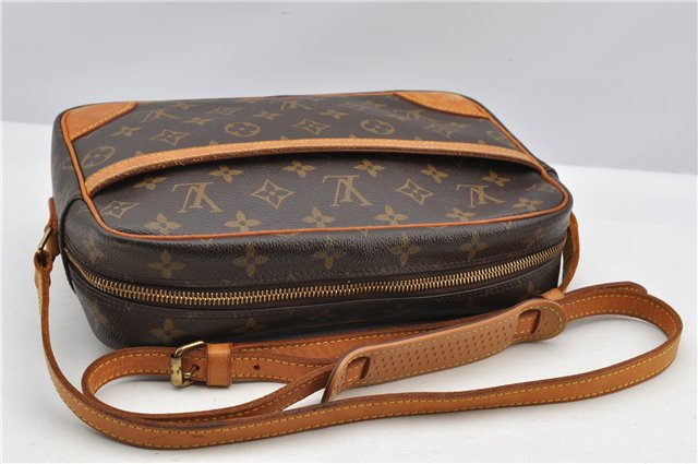 Authentic Louis Vuitton Monogram Trocadero 27 Shoulder Cross Bag M51274 LV K4679