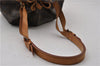 Authentic Louis Vuitton Monogram Noe Shoulder Drawstring Bag M42224 LV K4681