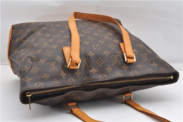 Authentic Louis Vuitton Monogram Cabas Mezzo Shoulder Tote Bag M51151 LV K4682