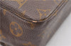 Auth Louis Vuitton Monogram Trousse Toilette 28 Clutch Hand Bag Old Model K4684