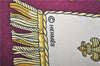 Authentic HERMES Carre 90 Scarf "VUE DU CARROSSE DE LA GALERE" Silk Purple K4691