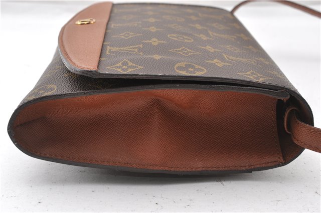 Authentic Louis Vuitton Monogram Bordeaux M51797 2Way Shoulder Clutch Bag K4694