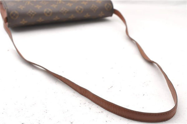 Authentic Louis Vuitton Monogram Bordeaux M51797 2Way Shoulder Clutch Bag K4694
