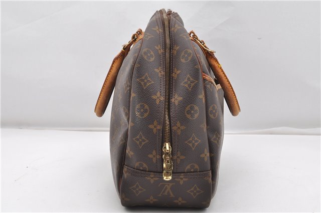 Authentic Louis Vuitton Monogram Deauville Hand Bag M47270 LV Junk K4697