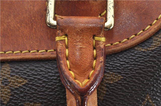 Authentic Louis Vuitton Monogram Deauville Hand Bag M47270 LV Junk K4697