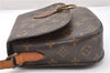 Auth Louis Vuitton Monogram Saint Cloud MM M51243 Shoulder Cross Bag Junk K4698
