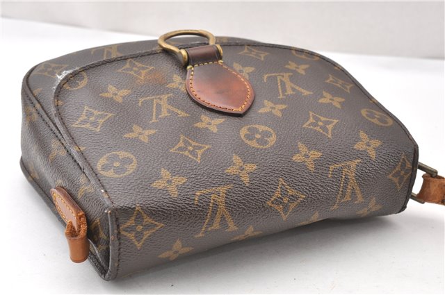 Auth Louis Vuitton Monogram Saint Cloud MM M51243 Shoulder Cross Bag Junk K4698