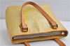 Authentic Louis Vuitton Vernis Houston Shoulder Hand Bag Yellow M91053 LV K4699