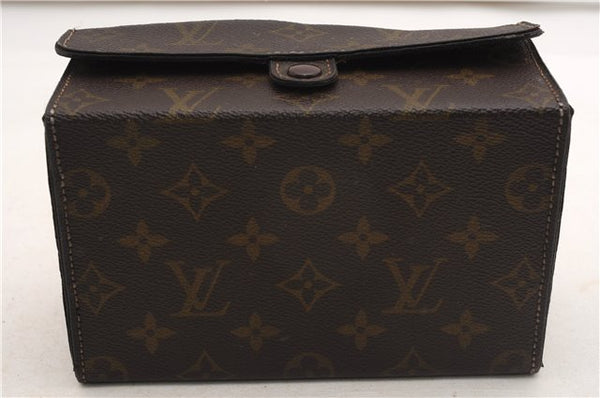 Authentic Louis Vuitton Monogram Boite A Tout Jewelry Case Old Model Junk K4700