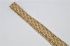 Authentic HERMES Tie Necktie Parrot Pattern Silk 7167FA Yellow K4703