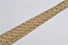 Authentic HERMES Tie Necktie Parrot Pattern Silk 7167FA Yellow K4703
