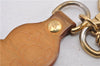 Auth Louis Vuitton Porte Cles Panda Charm Key Ring Leather Gold M62637 LV K4710