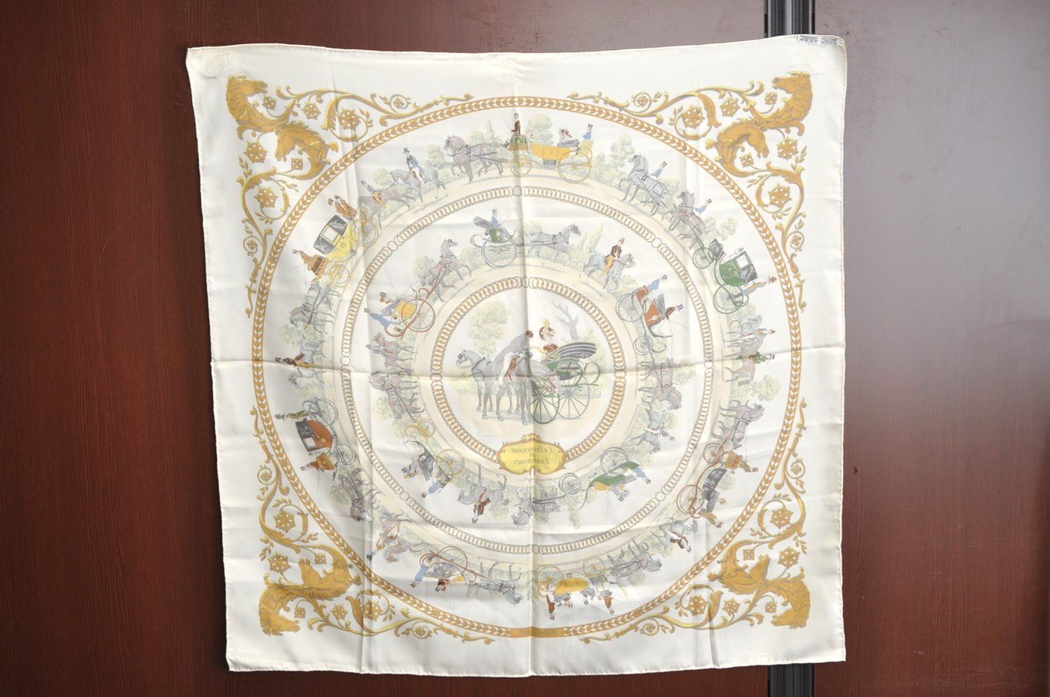 Authentic HERMES Carre 90 Scarf 