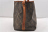 Authentic Louis Vuitton Monogram Petit Noe M42226 Shoulder Drawstring Bag K4718