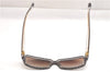 Authentic Louis Vuitton Monogram Sunglasses Plastic Dark Brown Z0110E LV K4720