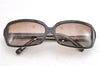 Authentic Louis Vuitton Monogram Sunglasses Plastic Dark Brown Z0110E LV K4720