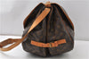 Authentic Louis Vuitton Monogram Saumur 35 Shoulder Cross Bag M42254 LV K4728