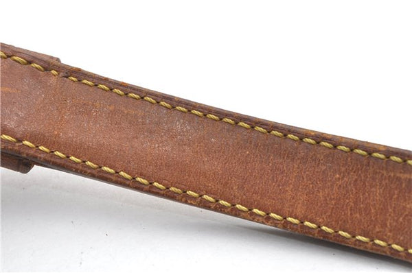 Authentic Louis Vuitton Monogram Petit Noe M42226 Shoulder Drawstring Bag K4731