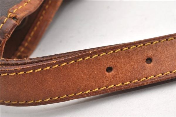 Authentic Louis Vuitton Monogram Petit Noe M42226 Shoulder Drawstring Bag K4731