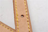 Authentic Louis Vuitton Leather Shoulder Strap For Bucket PM 27.6" Beige K4732