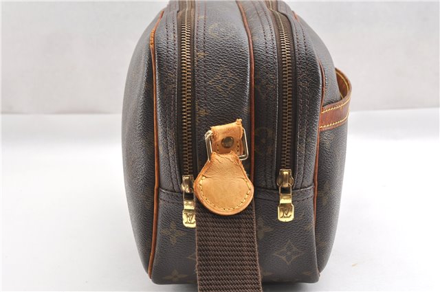 Authentic Louis Vuitton Monogram Reporter PM Shoulder Bag M45254 Junk K4733