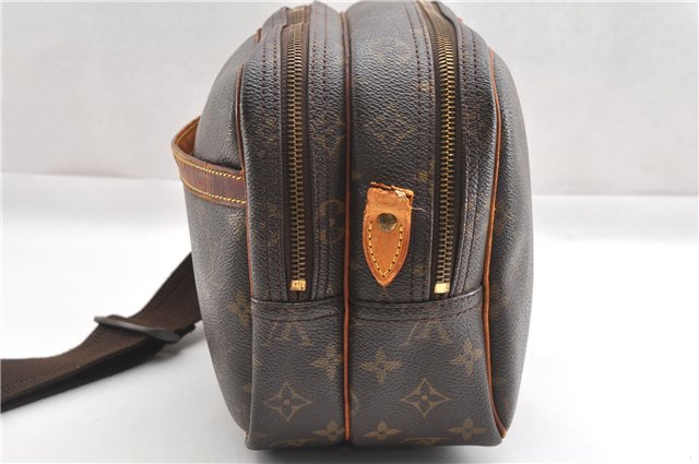 Authentic Louis Vuitton Monogram Reporter PM Shoulder Bag M45254 Junk K4733