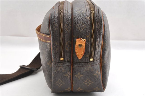 Authentic Louis Vuitton Monogram Reporter PM Shoulder Bag M45254 Junk K4733