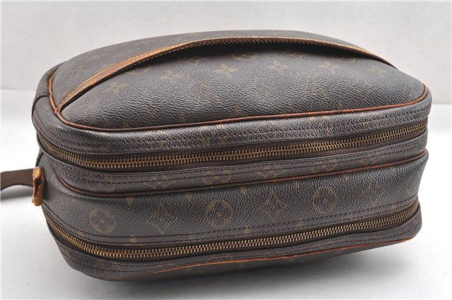 Authentic Louis Vuitton Monogram Reporter PM Shoulder Bag M45254 Junk K4733