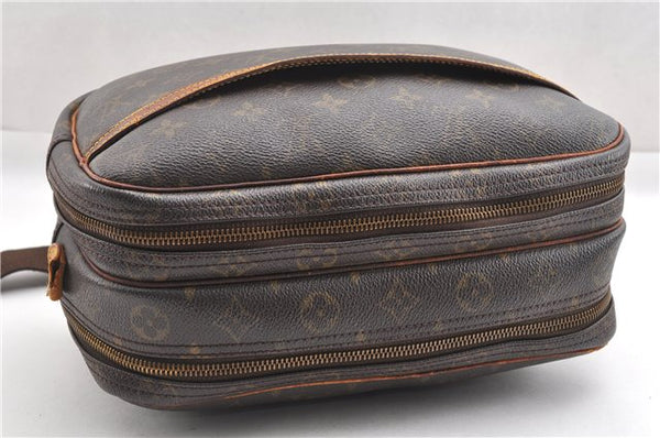 Authentic Louis Vuitton Monogram Reporter PM Shoulder Bag M45254 Junk K4733